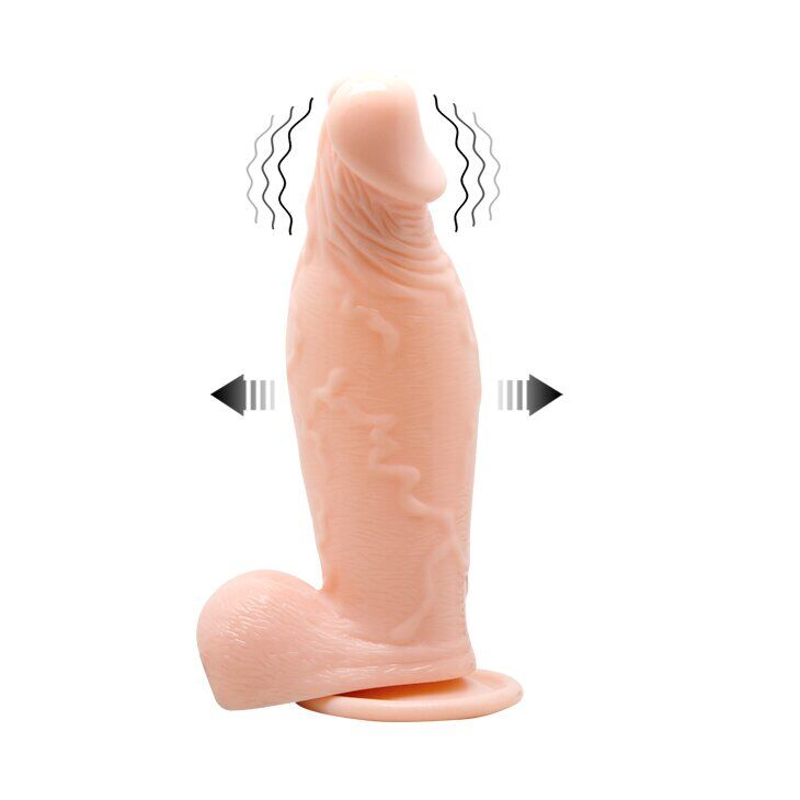 Надувной вибратор на присоске INFLATABLE, BW-008067AQ