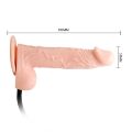 Надувной вибратор на присоске INFLATABLE, BW-008067AQ