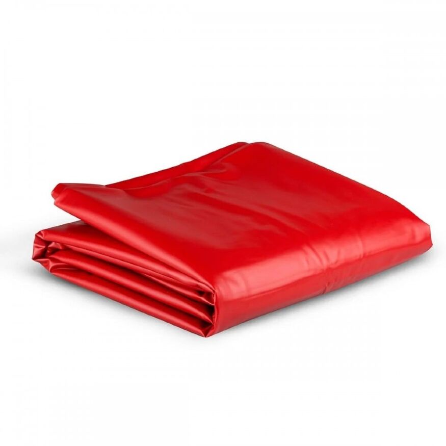 ET700RED Простыня полиуретановая Vinyl Sheet красная, 200*232