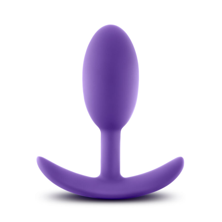 Анальная пробка с уникальным стимулирующим дизайном LUXE WEARABLE VIBRA SLIM PLUG MEDIUM