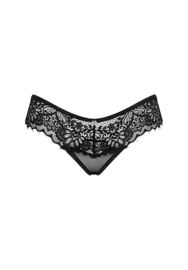 Трусики черные, Maderris panties Obsessive XS/S