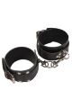 Оковы Leather Dominant Leg Cuffs, Black