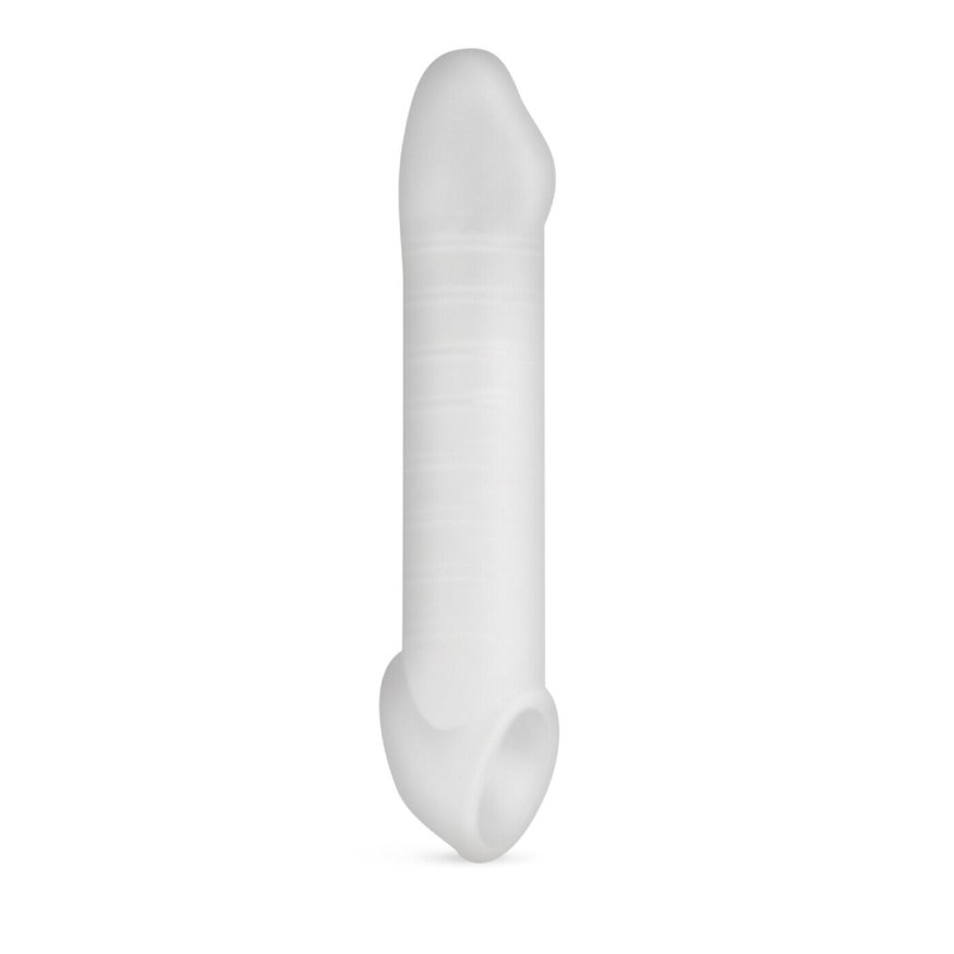 Насадка на член Boners Supporting Penis Sleeve, +5 см до довжини, отвір для яєчок