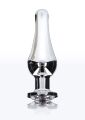 Анальная пробка металлическая TOY JOY Diamond, L, 13 × 9,5 см