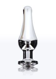 Анальная пробка металлическая TOY JOY Diamond, L, 13 × 9,5 см