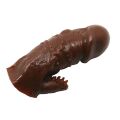 Насадка-презерватив BI-016001 - 0902S (коричневий )