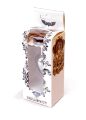 Срібляста анальна пробка з гладкою безшовною поверхнею Jewellery Silver Plug Red