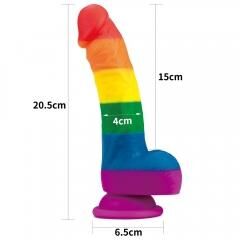 Фалоімітатор силікон - Prider Dildo 8"