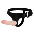 Страпон на трусиках BAILE Ultra Cyberskin Penis, реалистичный, 16 × 3,3 см