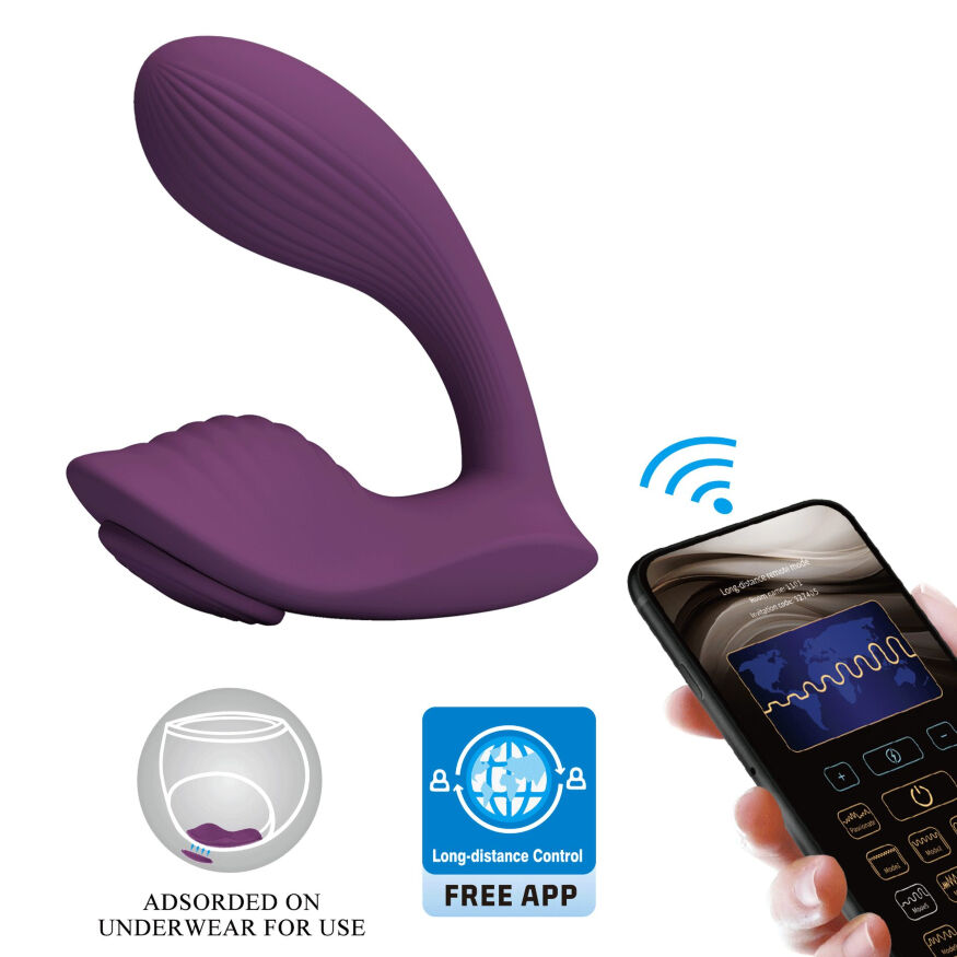 Вибромассажер серии Pretty Love - FRANZ Mobile APP remote control, BW-022101HP