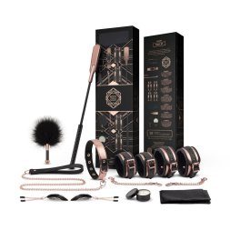 Шикарний набір для BDSM Rosy Gold - Nouveau BDSM set, 9 аксесуарів