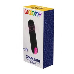 Вибропуля перезаряжаемая, 10 виброрежимов Wooomy Smacker