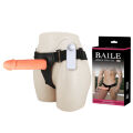 Фаллопротез с вибрацией – Baile Jessica Strap On Vibrating, 17 см