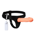 Фаллопротез с вибрацией – Baile Jessica Strap On Vibrating, 17 см