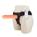 Фаллопротез с вибрацией – Baile Jessica Strap On Vibrating, 17 см