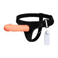 Фаллопротез с вибрацией – Baile Jessica Strap On Vibrating, 17 см