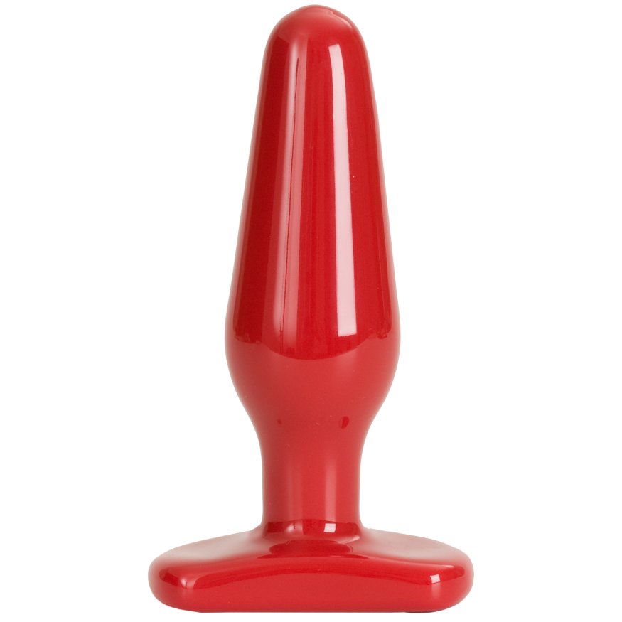 Анальная пробка Doc Johnson Red Boy - Medium 5.5 Inch, макс. диаметр 4см