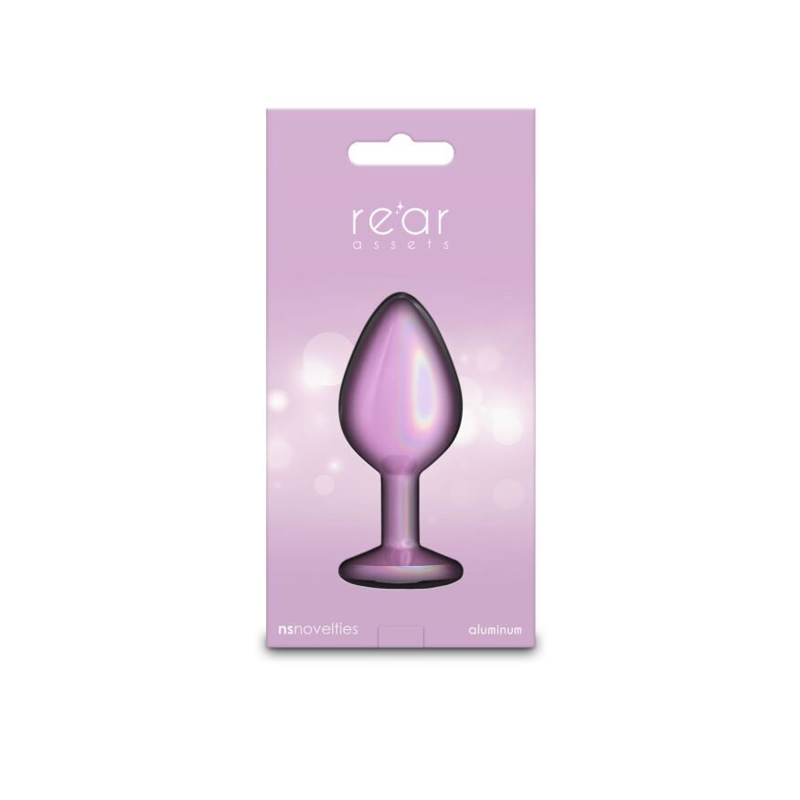 Анальная пробка NS Novelties Rear Assets - Iridescent Pink - Medium - Pink