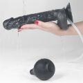 Фалоімітатор з імітацією еякуляції- Squirt Extreme Dildo 11" Black