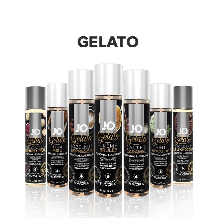 Смазка на водной основе System JO GELATO CremeBrulee (30мл) без сахара, парабенов и пропиленгликоля