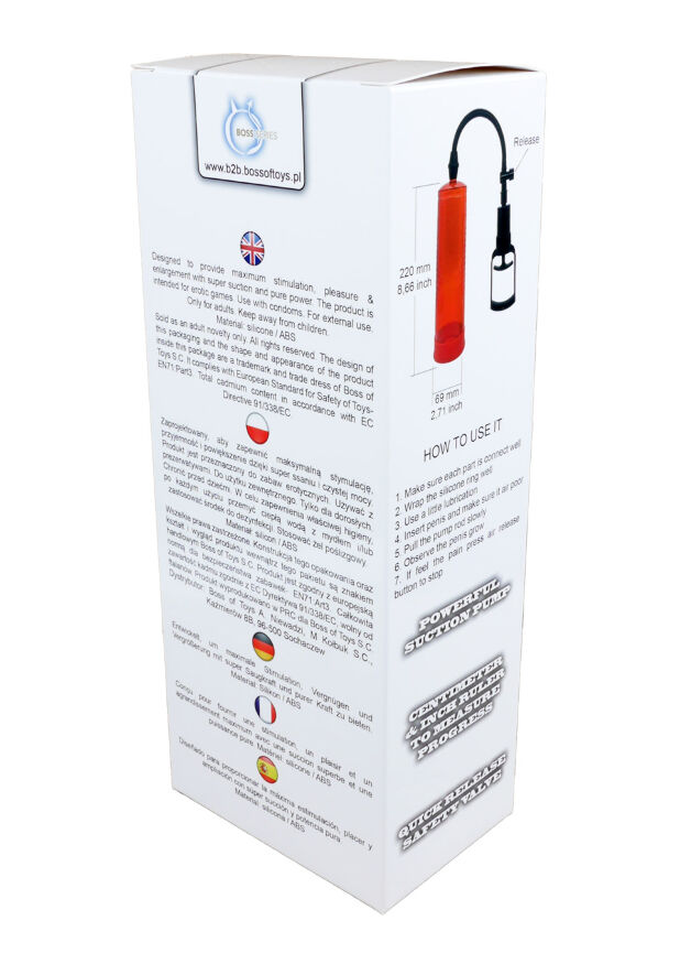 Вакуумна помпа - Powerpump MAX - Red
