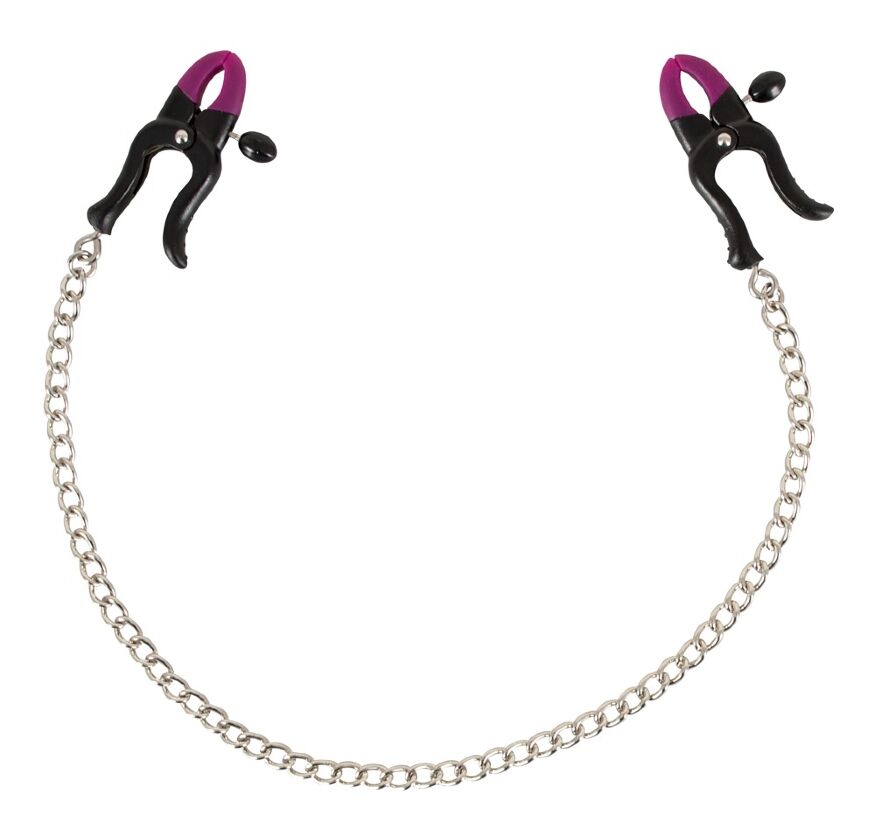 Зажимы для сосков - Bad Kitty Silicone Nipple Clamps