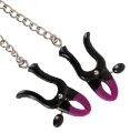 Зажимы для сосков - Bad Kitty Silicone Nipple Clamps