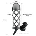 Закрытая насадка на пенис с петлей для мошонки Pretty Love Penis Sleeve I Black