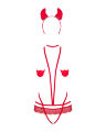 Боди Obsessive Evilia body S/M