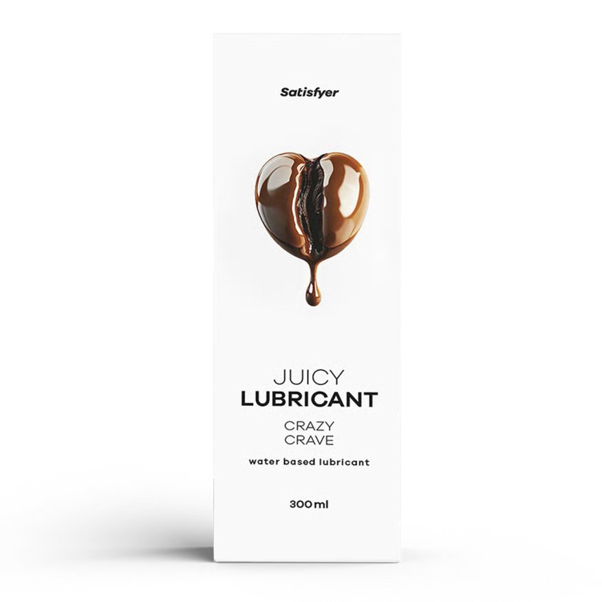 Лубрикант з ароматом кави - Satisfyer Juicy Lubricant Crazy Crave, 300 мл