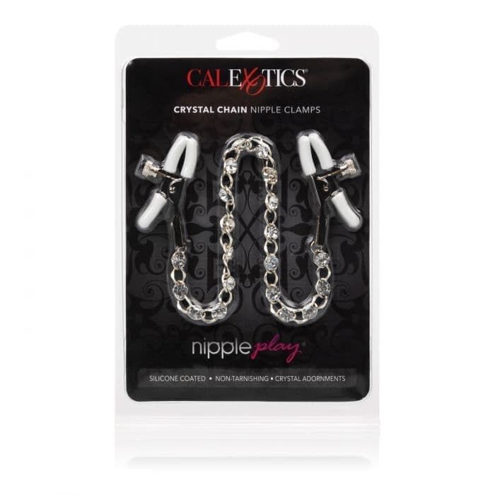 CalExotic Crystal Chain Nipple Clamps зажимы для сосков