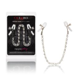 CalExotic Crystal Chain Nipple Clamps зажимы для сосков