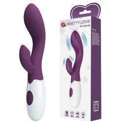 Вібратор - Pretty Love Brighty Vibrator Dark Purple