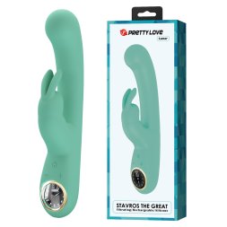 Вібратор кролик - Pretty Love Lamar Vibrator Mint
