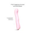 Вибратор Love To Love SWAP - BABY PINK, с пульсирующей жемчужиной для точки G, 3 мотора, гнется