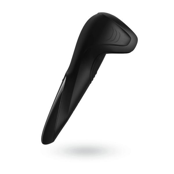 Ергономічний мастурбатор для чоловіків із вібрацією Satisfyer Men Wand, чорний