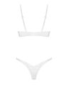 Комплект Obsessive Alissium 2-pcs set, XS/S, кружево, лиф с мягкой чашкой, трусики танга