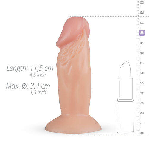 Мини фаллоимитатор Archi Realistic Dildo - 11.5 cm