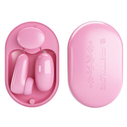 Вакуумный стимулятор с виброяйцом PRETTY LOVE - Magic Box Pink, BI-300055