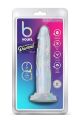 Фаллоимитатор реалистичный на присоске Blush B Yours прозрачный, 19 х 3.8 см