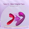 Вакуумный стимулятор BeYourLover Tara Purple с вагинальным отростком и подогревом, фиолетовый