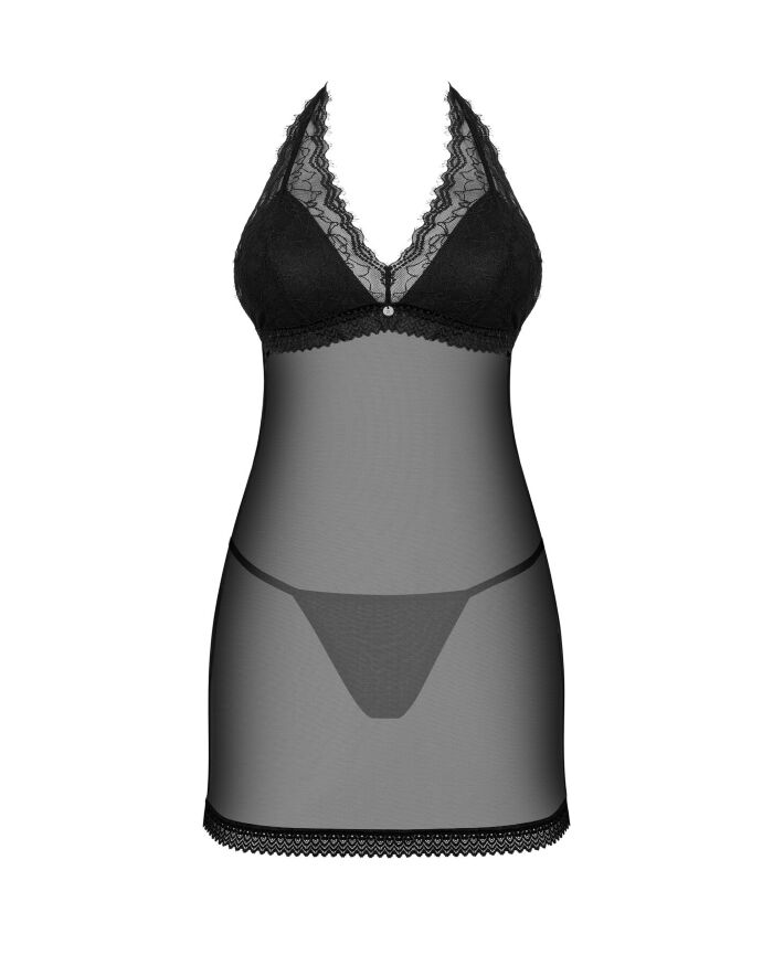 Пеньюар Obsessive Medilla chemise &amp; thong M/L