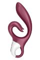 Стимулятор точки G и клитора Satisfyer Love me с вибрацией, бордовый
