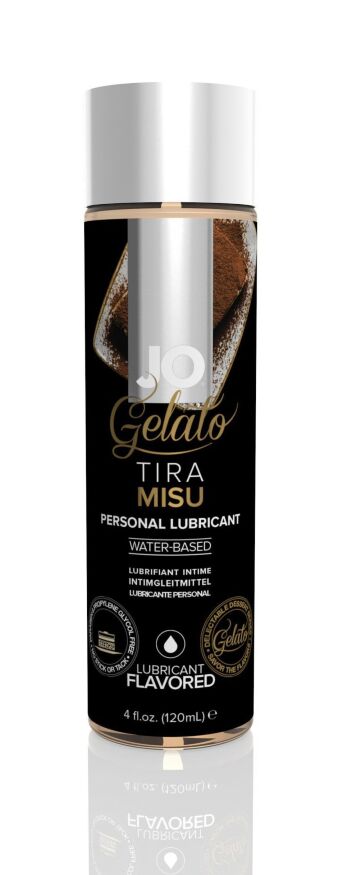 Смазка на водной основе System JO GELATO Tiramisu (120 мл) без сахара, парабенов и пропиленгликоля