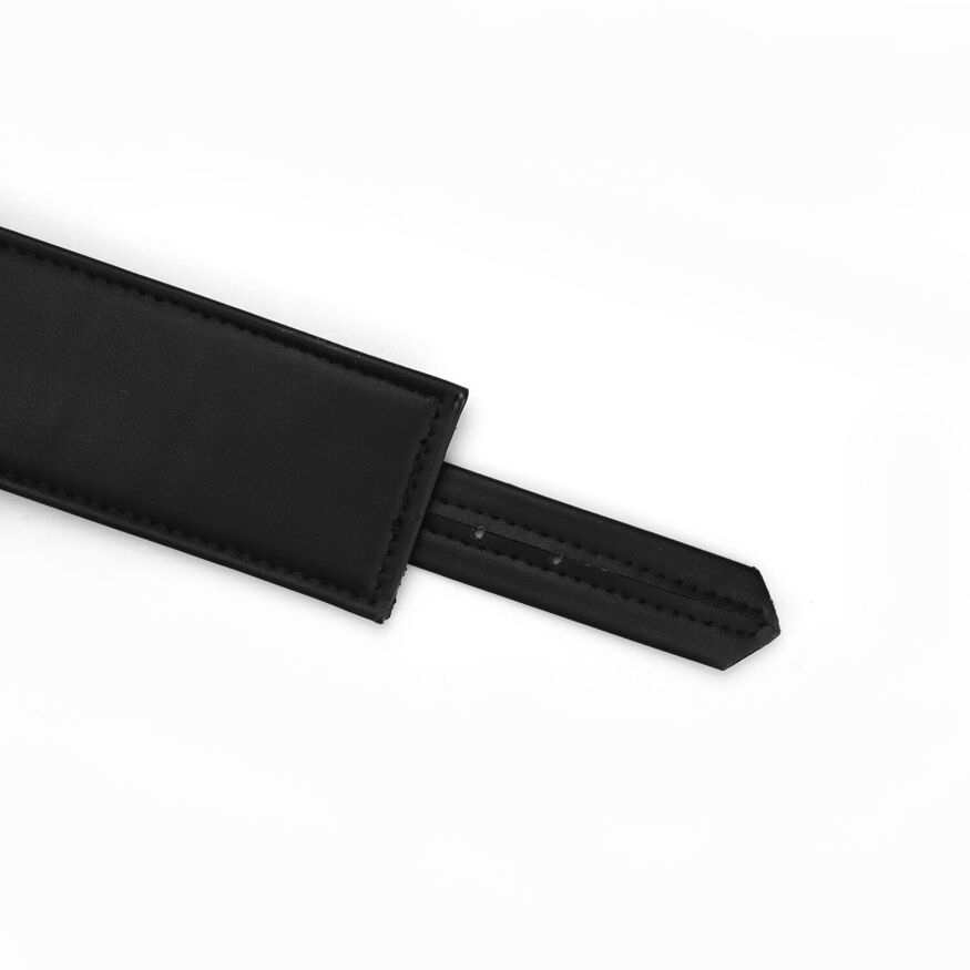 Поножи Liebe Seele Black Organosilicon Anklecuffs, экокожа