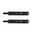 Поножи Liebe Seele Black Organosilicon Anklecuffs, экокожа