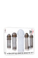 Набор насадок на член с вибрацией A&amp;E VIBRATING PENIS SLEEVE KIT