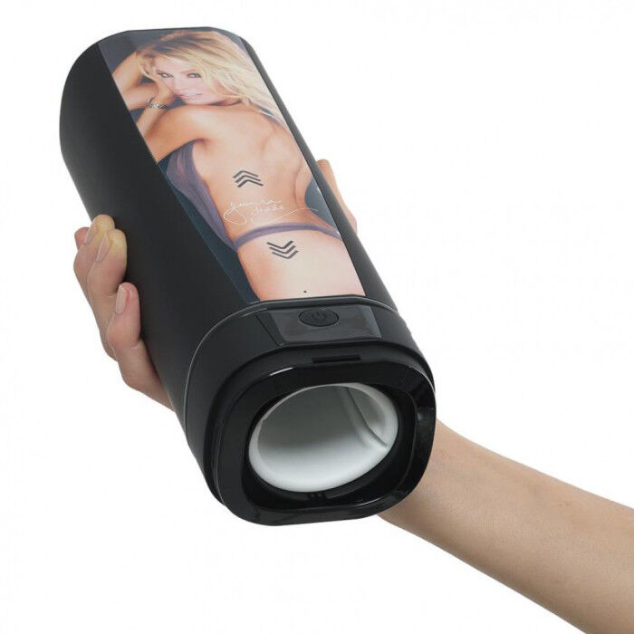 Мастурбатор Kiiroo Onyx+ Jessica Drake, 10 сжимающихся колец, не надо двигать, теледильдоника