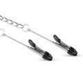 Затискачі для сосків - Fetish Collection Long Nipple Clamps With Chain