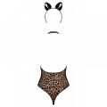 Боди костюм кошечки Obsessive LEOCATIA L/XL
